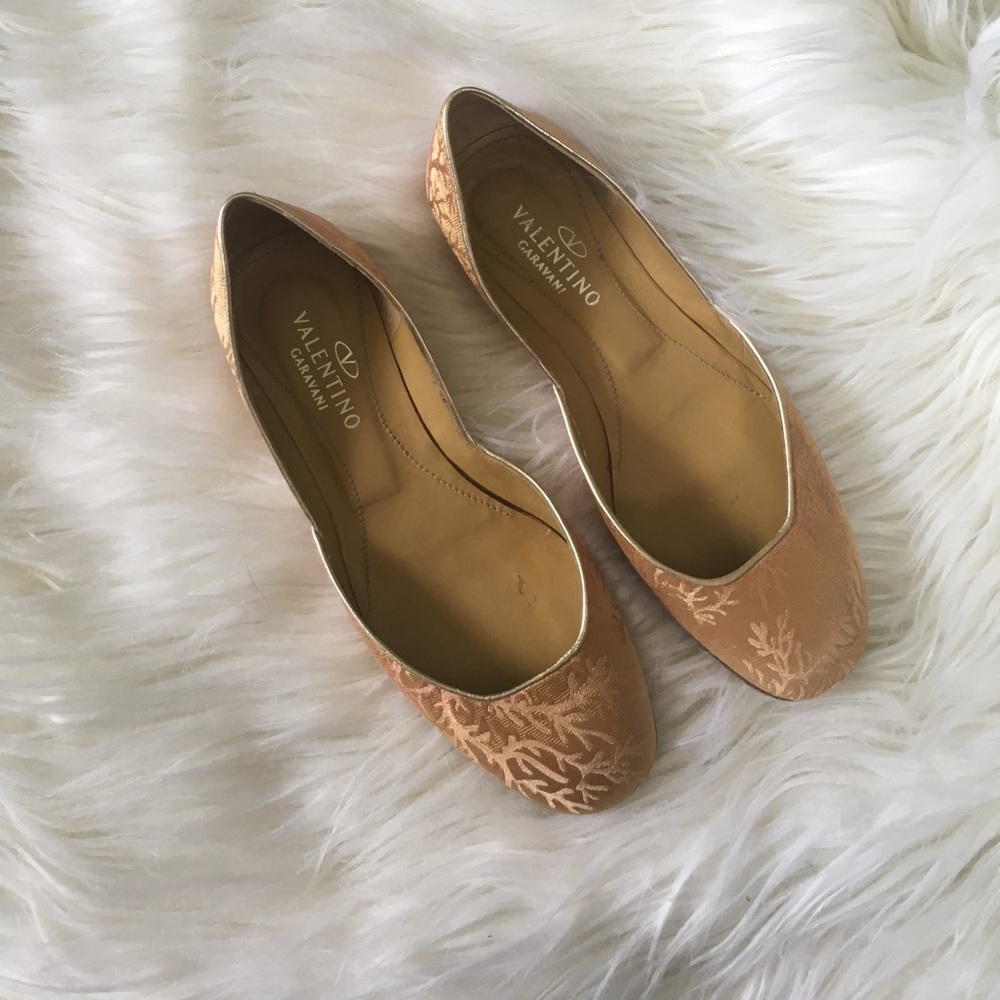 Authentic Valentino Nude Flats